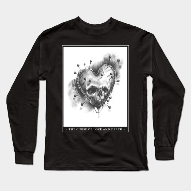 The Curse of Love and Death Long Sleeve T-Shirt by cwehrle